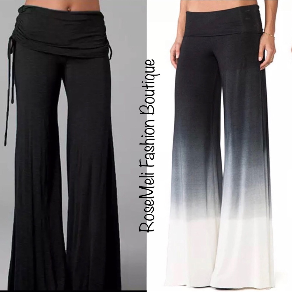 Bohemian Loose Palazzo Pants